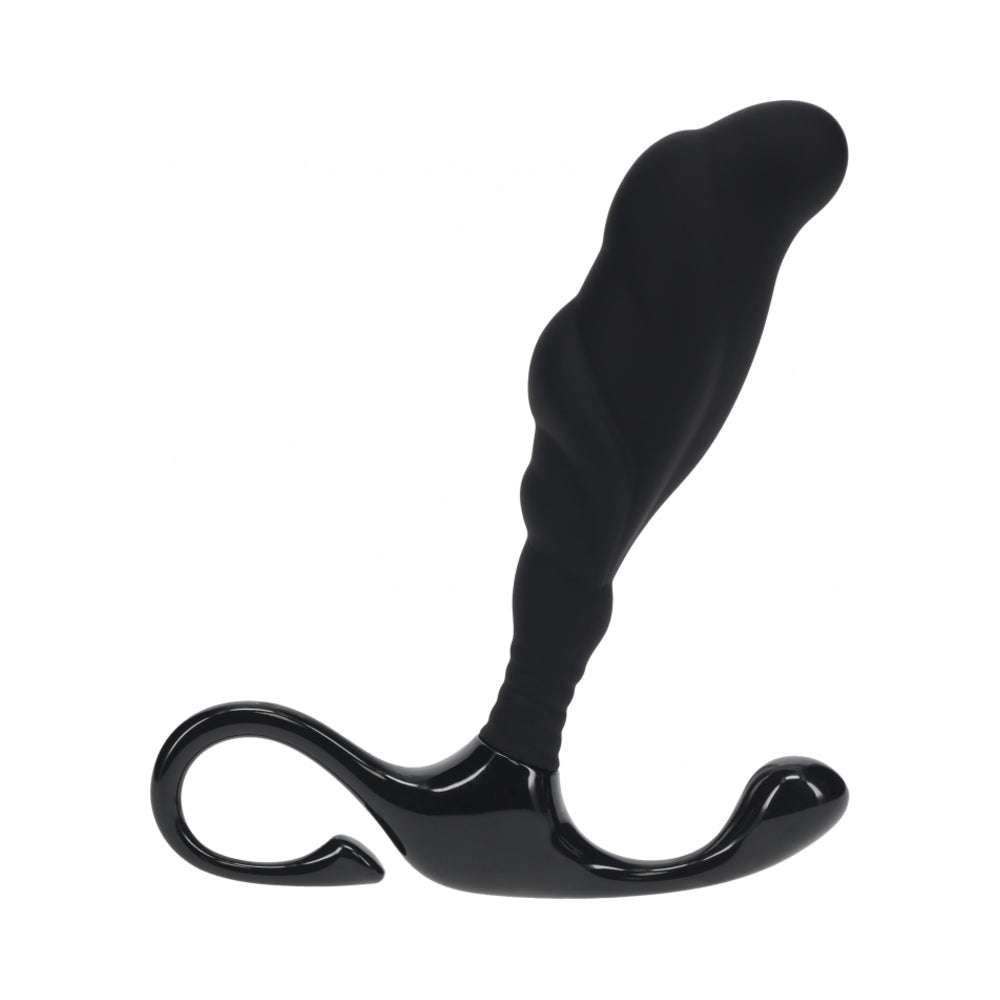 LEVELZ Rippled Prostate Stimulator with Loop - Black